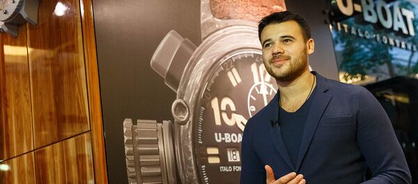 Народный артист Азербайджана Эмин Агаларов - Sputnik Азербайджан