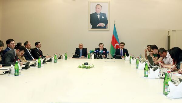 Пресс-конференция в AZPROMO - Sputnik Азербайджан