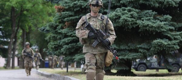 Военнослужащий армии США, фото из архива Военнослужащий армии США, фото из архива - Sputnik Азербайджан