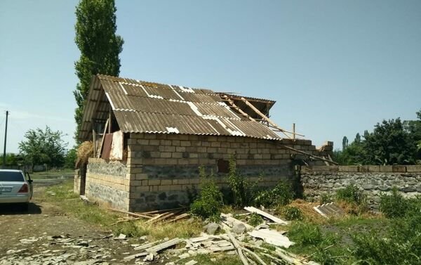 Дождь со шквалистым ветром нанес ущерб Гахскому району - Sputnik Азербайджан