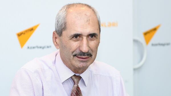 Полковник в отставке, ветеран карабахской войны Мамед Гадиров - Sputnik Азербайджан