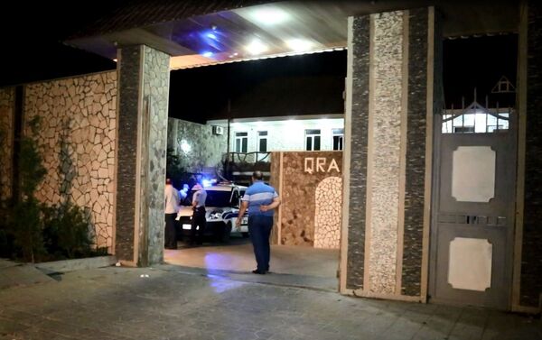 Убийство в отеле Гранд, расположенном в Бинагадинском районе Баку - Sputnik Азербайджан