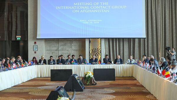 Заседание Международной контактной группы по Афганистану в Баку - Sputnik Азербайджан