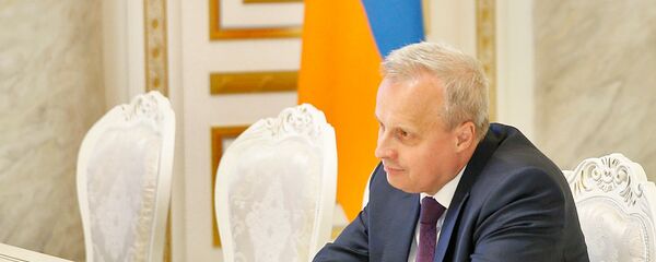 Посол РФ в Армении Сергей Копыркин, фото из архива Посол РФ в Армении Сергей Копыркин, фото из архива - Sputnik Азербайджан