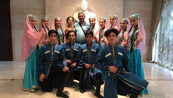 Детский танцевальный коллектив Asiman - Sputnik Азербайджан