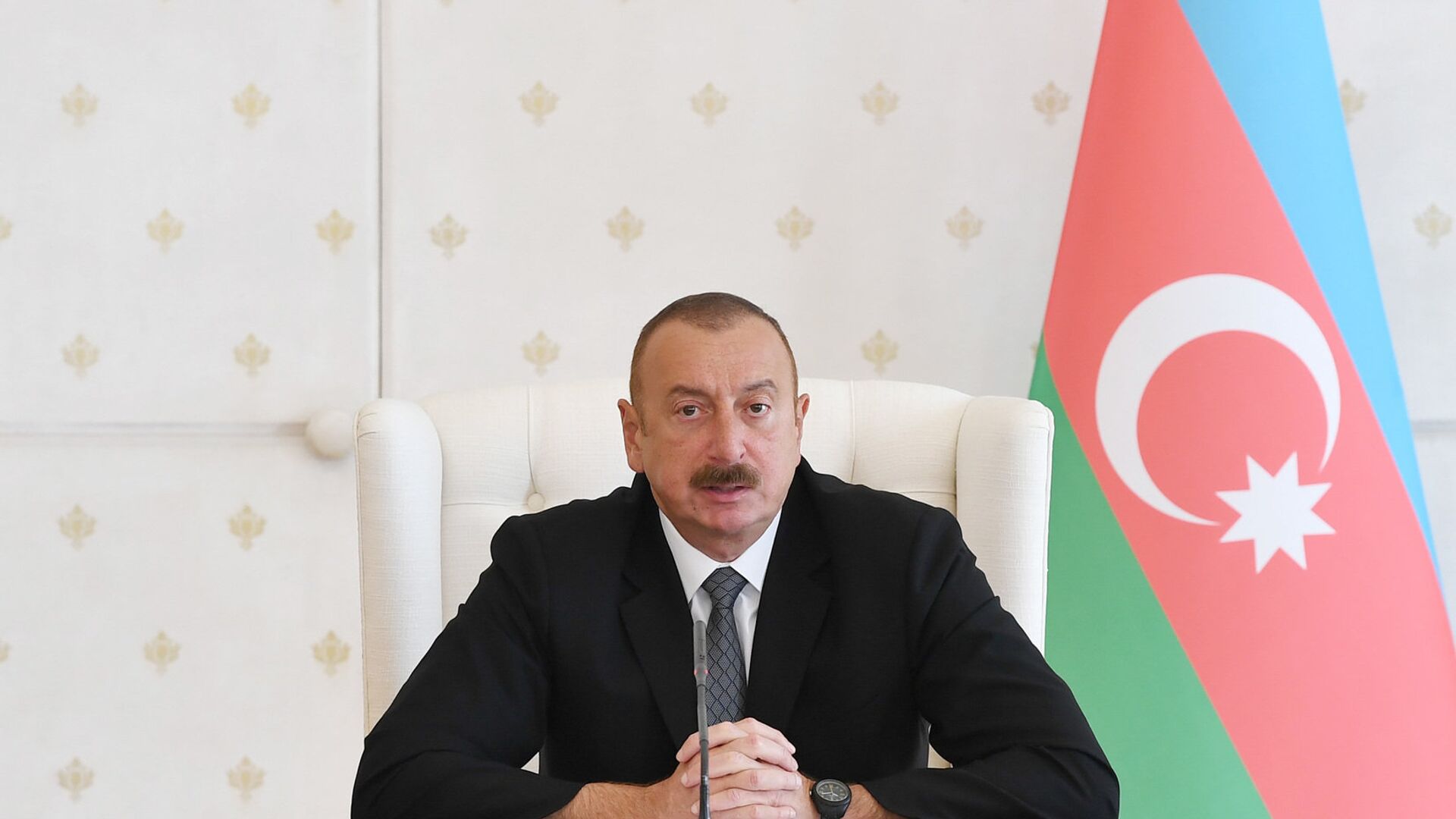 Президент Азербайджана Ильхам Алиев  - Sputnik Азербайджан, 1920, 23.01.2023