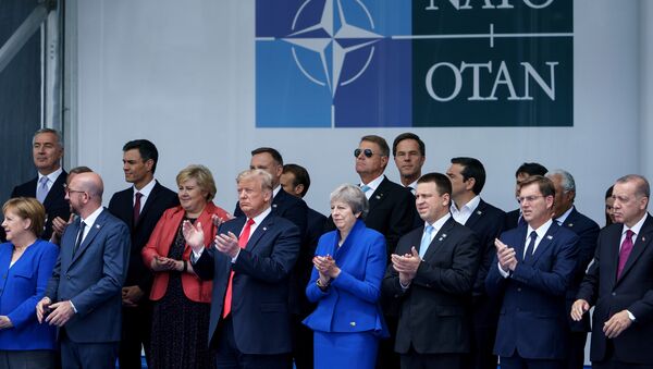 NATO liderlərinin Brüssel görüşü - Sputnik Azərbaycan