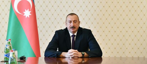 Президент Азербайджана Ильхам Алиев в ходе совещания руководителей правоохранительных органов, Баку, 13 июля 2018 года - Sputnik Азербайджан