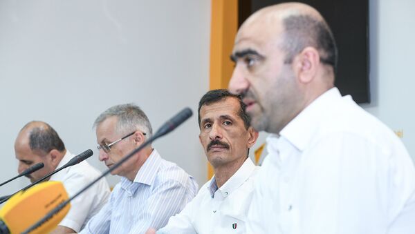 “Tolerantlıq mövzusunda təlim və seminarların keçirilməsi” adlı layihiyənin yekun konfransı - Sputnik Azərbaycan