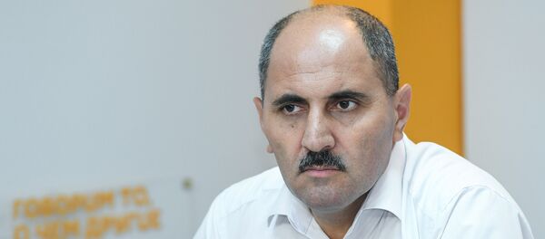 Член правления Совета прессы Азер Хасрет - Sputnik Азербайджан