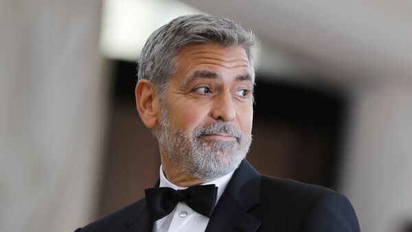 Американский актер Джордж Клуни - Sputnik Azərbaycan