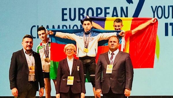 Ağır atletika üzrə Avropa birinciliyi - Sputnik Azərbaycan