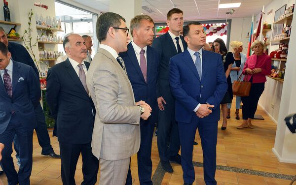 В Латвии открылся Торговый дом Азербайджана - Sputnik Азербайджан