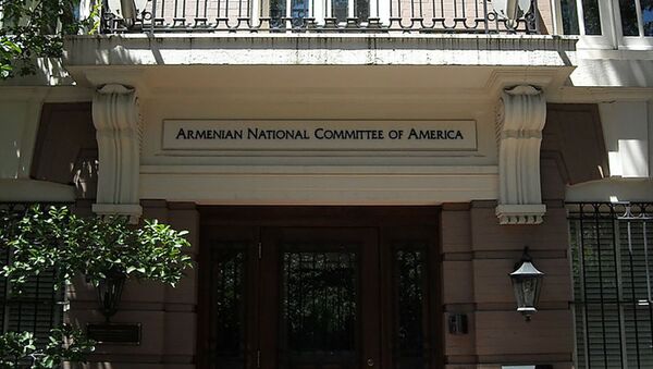 Штаб-квартира Армянского Национального Комитета Америки - Sputnik Azərbaycan