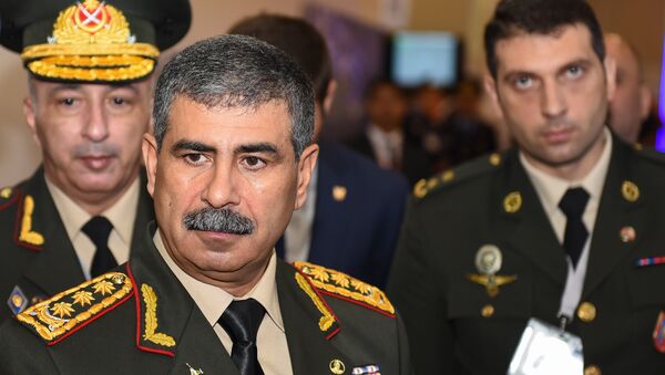 Министр обороны Закир Гасанов - Sputnik Азербайджан