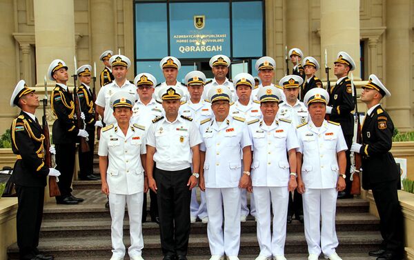 Состоялась встреча делегаций ВМС Азербайджана и Вьетнама - Sputnik Азербайджан