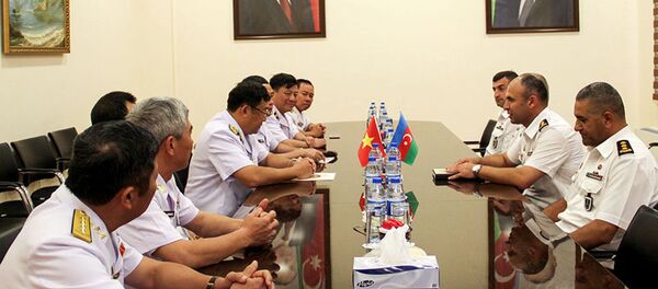 Состоялась встреча делегаций ВМС Азербайджана и Вьетнама Состоялась встреча делегаций ВМС Азербайджана и Вьетнама - Sputnik Азербайджан