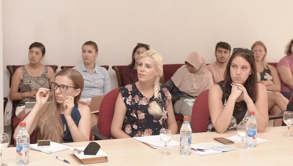 Седьмой семестр Азербайджанской школы мультикультурализма - Sputnik Азербайджан