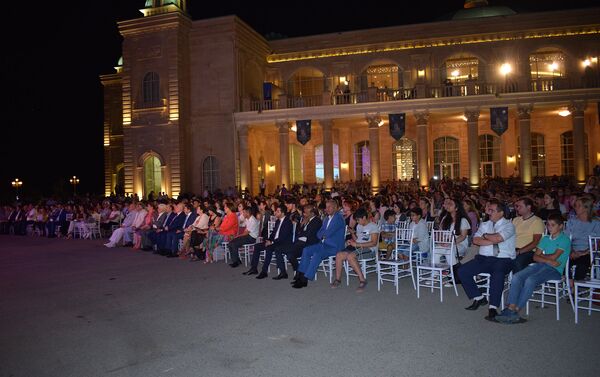 Церемония открытия X Габалинского международного музыкального фестиваля - Sputnik Азербайджан