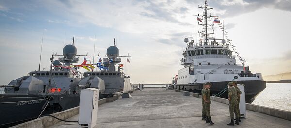 Церемония открытия международного конкурса Кубок моря-2018 - Sputnik Азербайджан