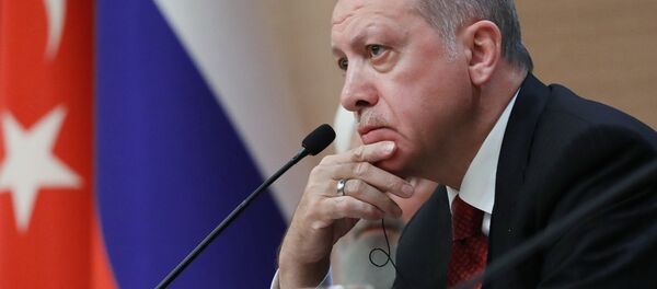 Президент Турецкой Республики Реджеп Тайип Эрдоган - Sputnik Азербайджан