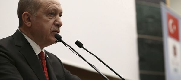 Президент Турции Реджеп Тайип Эрдоган Президент Турции Реджеп Тайип Эрдоган - Sputnik Азербайджан