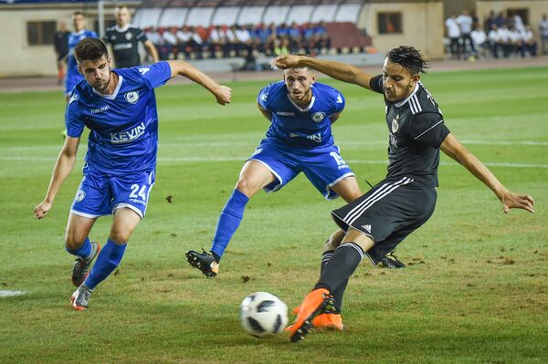 Матч 2-го квалификационного раунда Лиги чемпионов, Карабах против албанской Кукеси - Sputnik Азербайджан