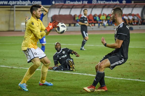 Матч 2-го квалификационного раунда Лиги чемпионов, Карабах против албанской Кукеси - Sputnik Азербайджан
