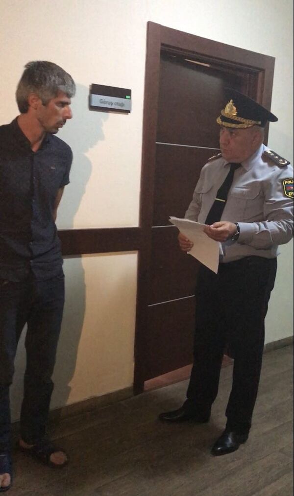 Задержанный Ахмедов Натик Вагиф оглу Задержанный Ахмедов Натик Вагиф оглу - Sputnik Азербайджан