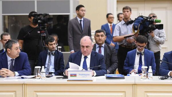 Совещание министров иностранных дел прикаспийских государств в Актау, Казахстан. 11 августа 2018 года - Sputnik Азербайджан