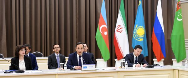 Совещание министров иностранных дел прикаспийских государств в Актау, Казахстан. 11 августа 2018 года Совещание министров иностранных дел прикаспийских государств в Актау, Казахстан. 11 августа 2018 года - Sputnik Азербайджан