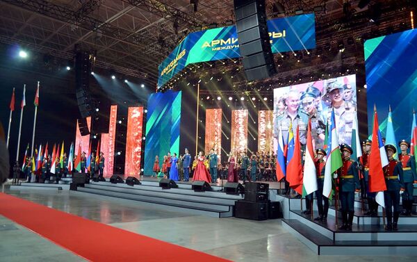 Торжественная церемония закрытия Армейских международных игр-2018 - Sputnik Азербайджан