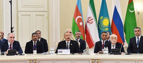 V Саммит глав государств прикаспийских стран V Саммит глав государств прикаспийских стран - Sputnik Азербайджан