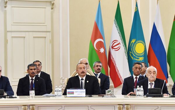 V Саммит глав государств прикаспийских стран - Sputnik Азербайджан