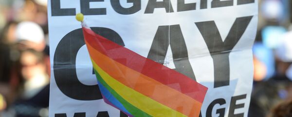 Тайвань. ЛГБТ активисты вышли на улицы с требованием узаконить однополые браки Тайвань. ЛГБТ активисты вышли на улицы с требованием узаконить однополые браки - Sputnik Азербайджан