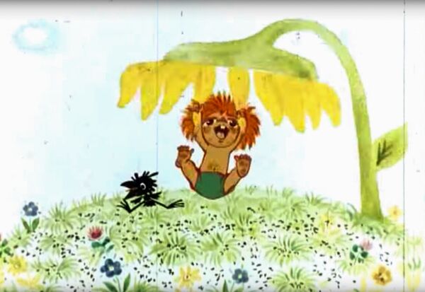 Кадр из мультфильма Антошка (Весёлая карусель, № 1). 1969 год Кадр из мультфильма Антошка (Весёлая карусель, № 1). 1969 год - Sputnik Азербайджан