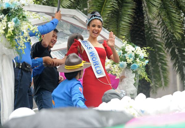 Представительница Филиппин Меган Янг, завоевавшая титул Мисс Мира-2013 - Sputnik Азербайджан