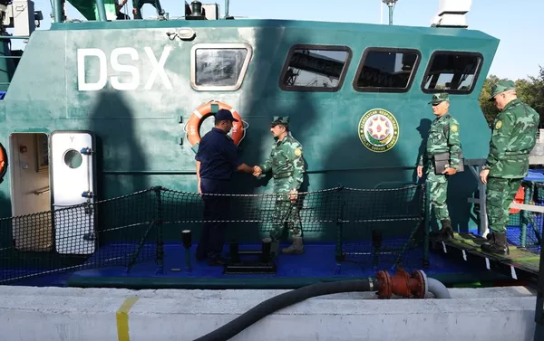 Совместные тактические военные учения соединений Государственной пограничной службы Азербайджанской Республики Совместные тактические военные учения соединений Государственной пограничной службы Азербайджанской Республики - Sputnik Азербайджан