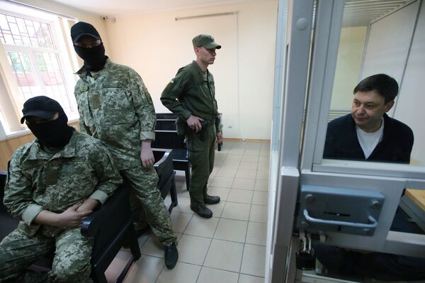 Рассмотрение апелляции по делу журналиста К. Вышинского Рассмотрение апелляции по делу журналиста К. Вышинского - Sputnik Азербайджан