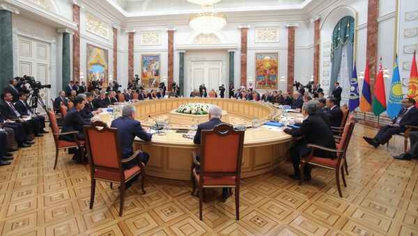 Заседании Совета коллективной безопасности Организации Договора о коллективной безопасности, фото из архива - Sputnik Азербайджан