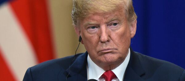 Президент США Дональд Трамп Президент США Дональд Трамп - Sputnik Азербайджан