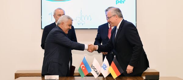 Подписание соглашения между SOCAR и Uniper Подписание соглашения между SOCAR и Uniper - Sputnik Азербайджан