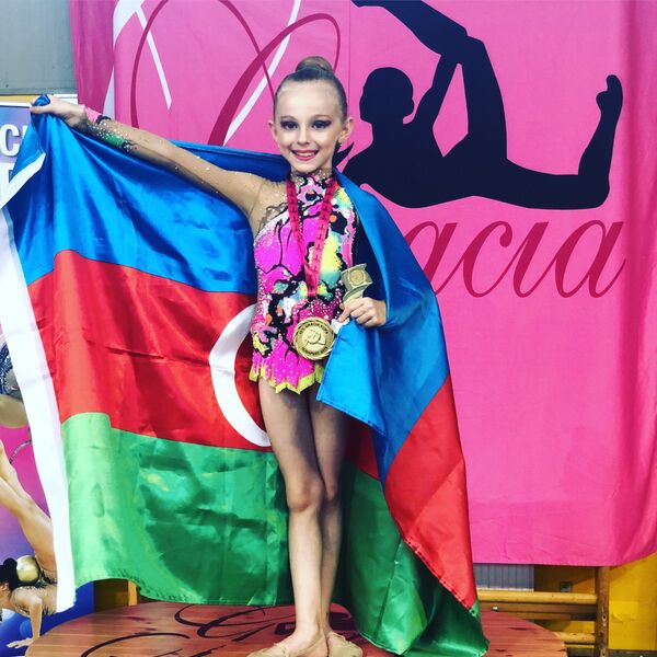 Азербайджанская спортсменка Мина Аббасова Азербайджанская спортсменка Мина Аббасова - Sputnik Азербайджан