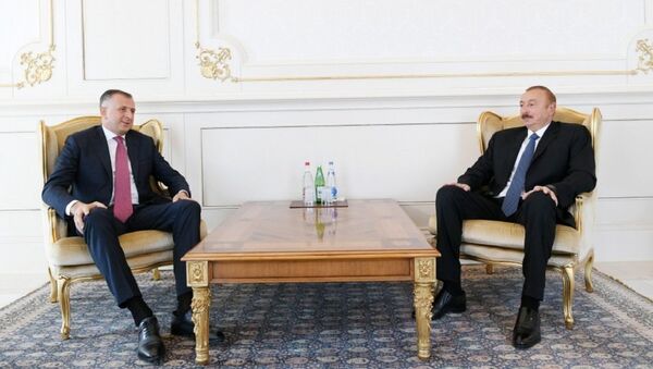 Президент Ильхам Алиев принял верительные грамоты новоназначенного посла Грузии в Азербайджане - Sputnik Азербайджан