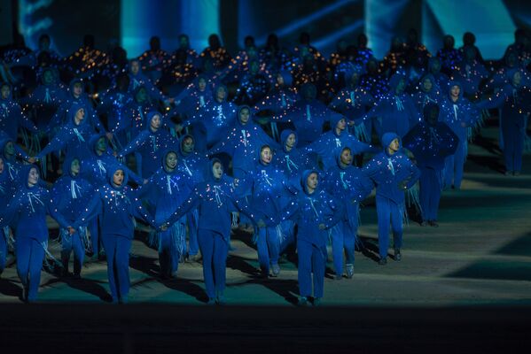 Церемония открытия Всемирных игр кочевников — 2018 - Sputnik Азербайджан