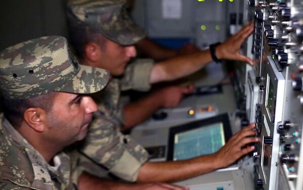 Проводятся тактико-специальные занятия войск ПВО Азербайджана - Sputnik Азербайджан