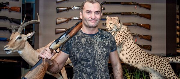 Руководитель Клуба охотников Сафари-Азербайджан Фаиг Бабанлы - Sputnik Азербайджан