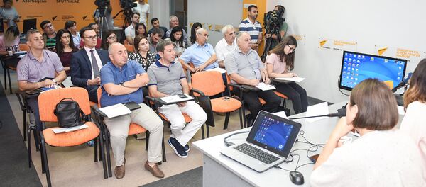 Образовательный проект SputnikPro в мультимедийном пресс-центре Sputnik Азербайджан - Sputnik Азербайджан