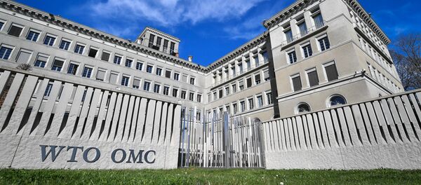 Штаб-квартира Всемирной торговой организации в Женеве Штаб-квартира Всемирной торговой организации в Женеве - Sputnik Азербайджан