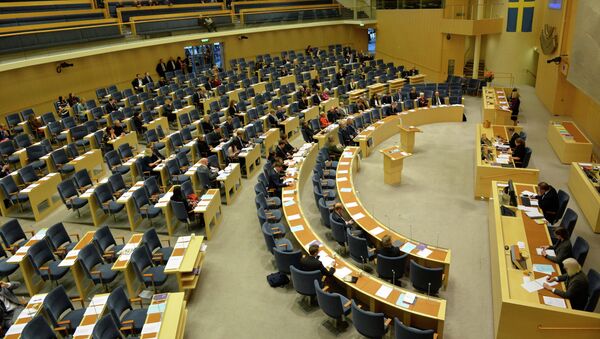 Заседание парламента Швеции, фото из архива - Sputnik Азербайджан